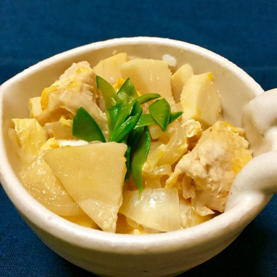 Snapdishの料理写真:✨筍が入った親子丼✨|マミさんさん