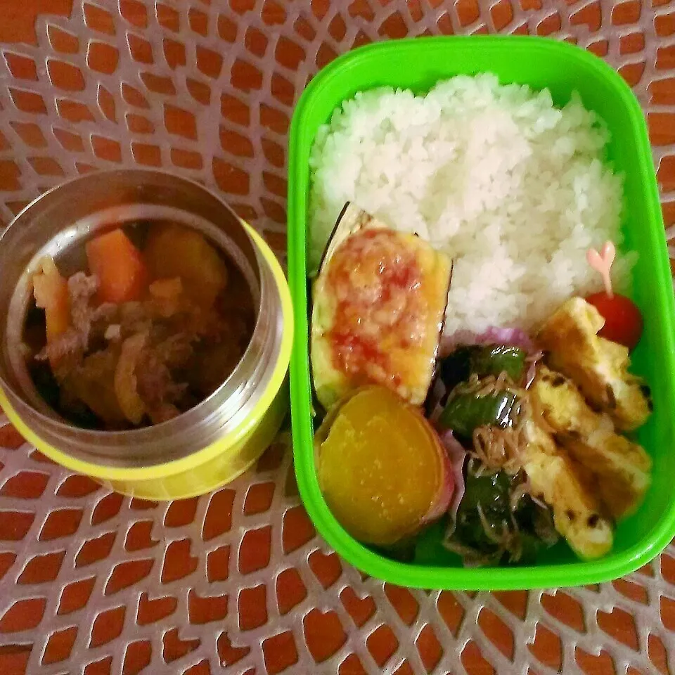 Snapdishの料理写真:☆お弁当:20Nov2015|momomotototokokokoさん