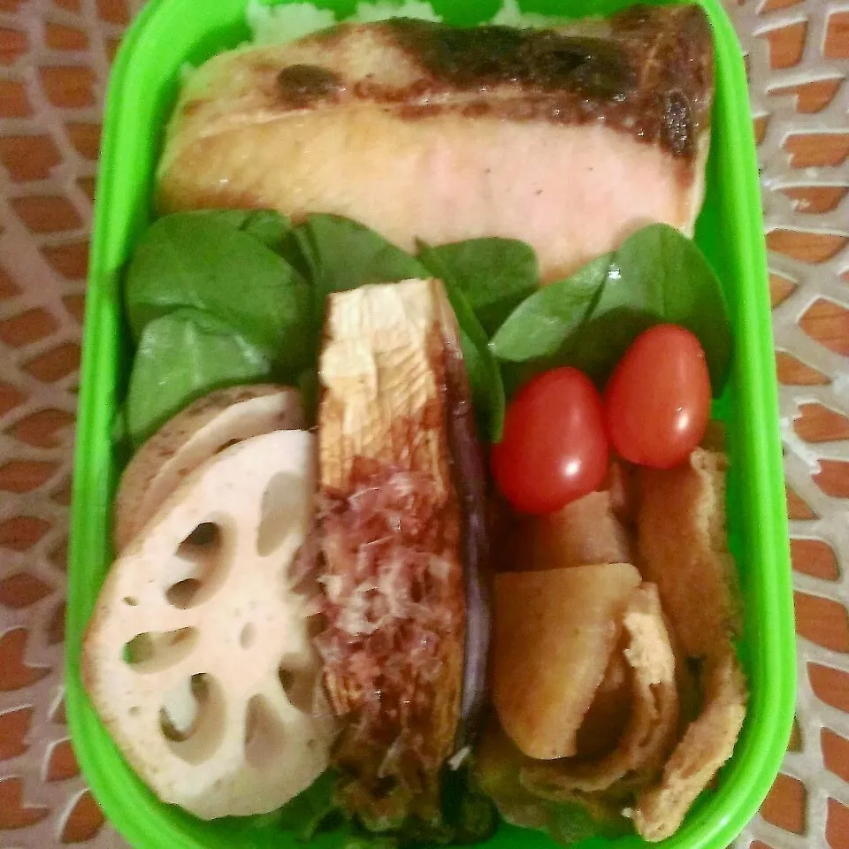 Snapdishの料理写真:☆お弁当:10Nov2015|momomotototokokokoさん