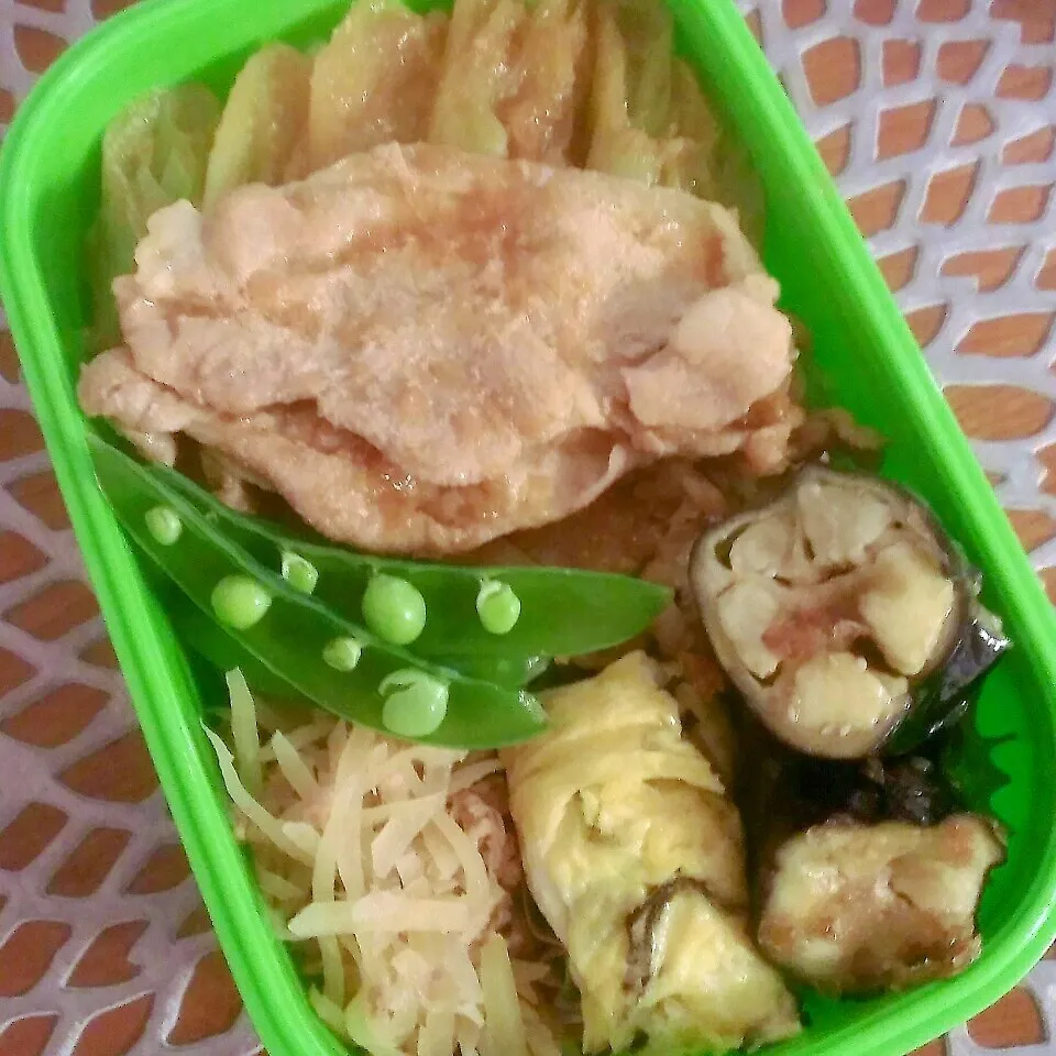 Snapdishの料理写真:☆お弁当:19Oct2015|momomotototokokokoさん