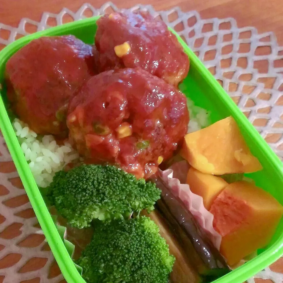 Snapdishの料理写真:☆お弁当:13Oct2015|momomotototokokokoさん