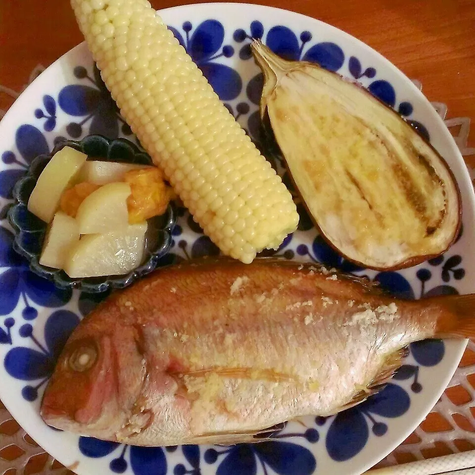 Snapdishの料理写真:お夕食|momomotototokokokoさん