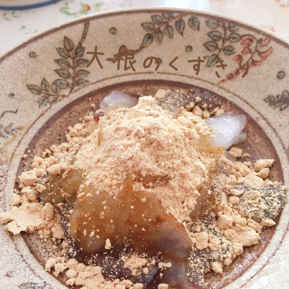 Snapdishの料理写真:大根のくずきり|じぇじぇさん