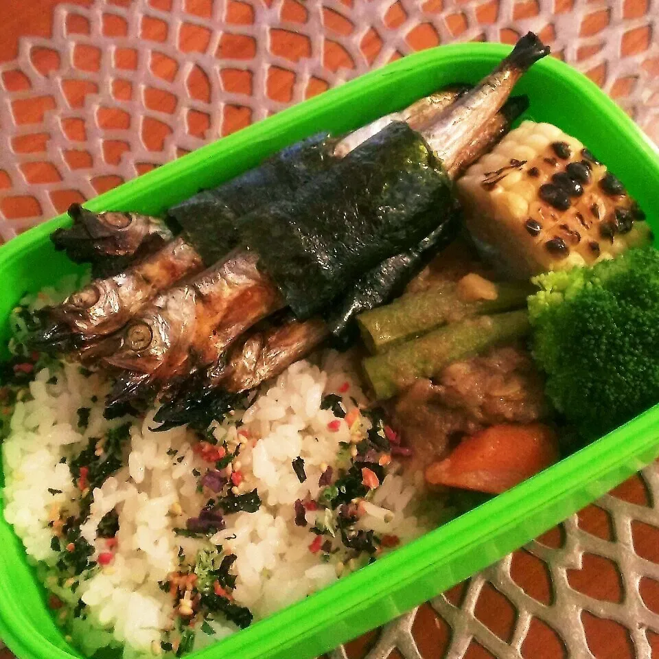 Snapdishの料理写真:☆お弁当:30Jun2015|momomotototokokokoさん