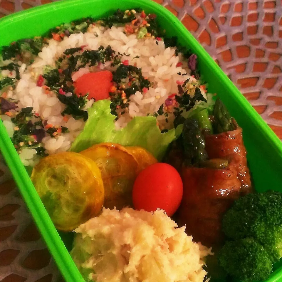 Snapdishの料理写真:☆お弁当:19Jun2015|momomotototokokokoさん