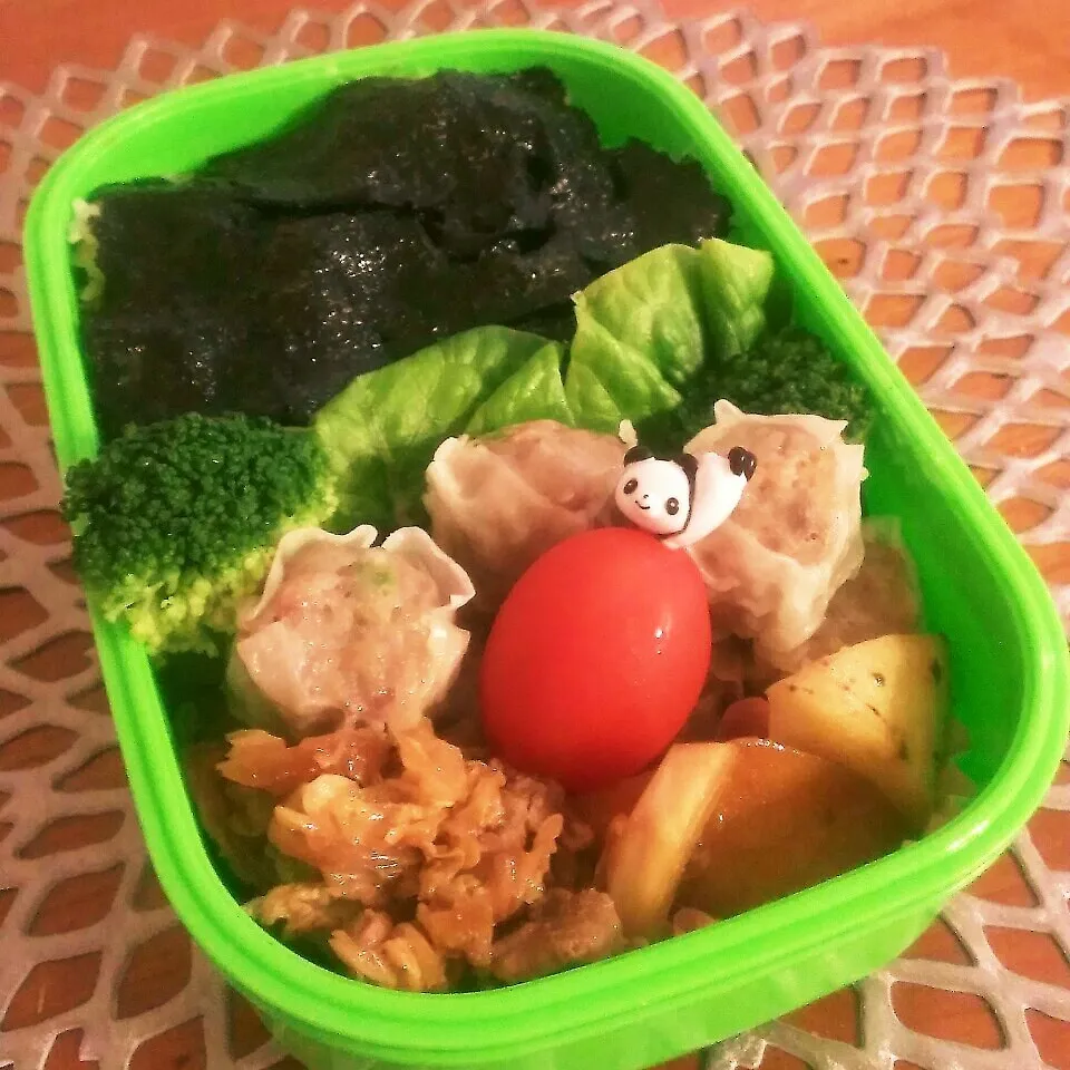 Snapdishの料理写真:☆お弁当:21May2015|momomotototokokokoさん