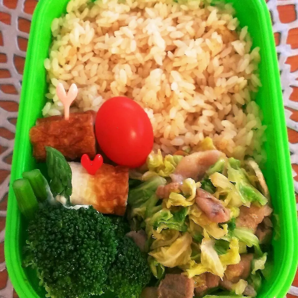 Snapdishの料理写真:☆お弁当:17May2015|momomotototokokokoさん