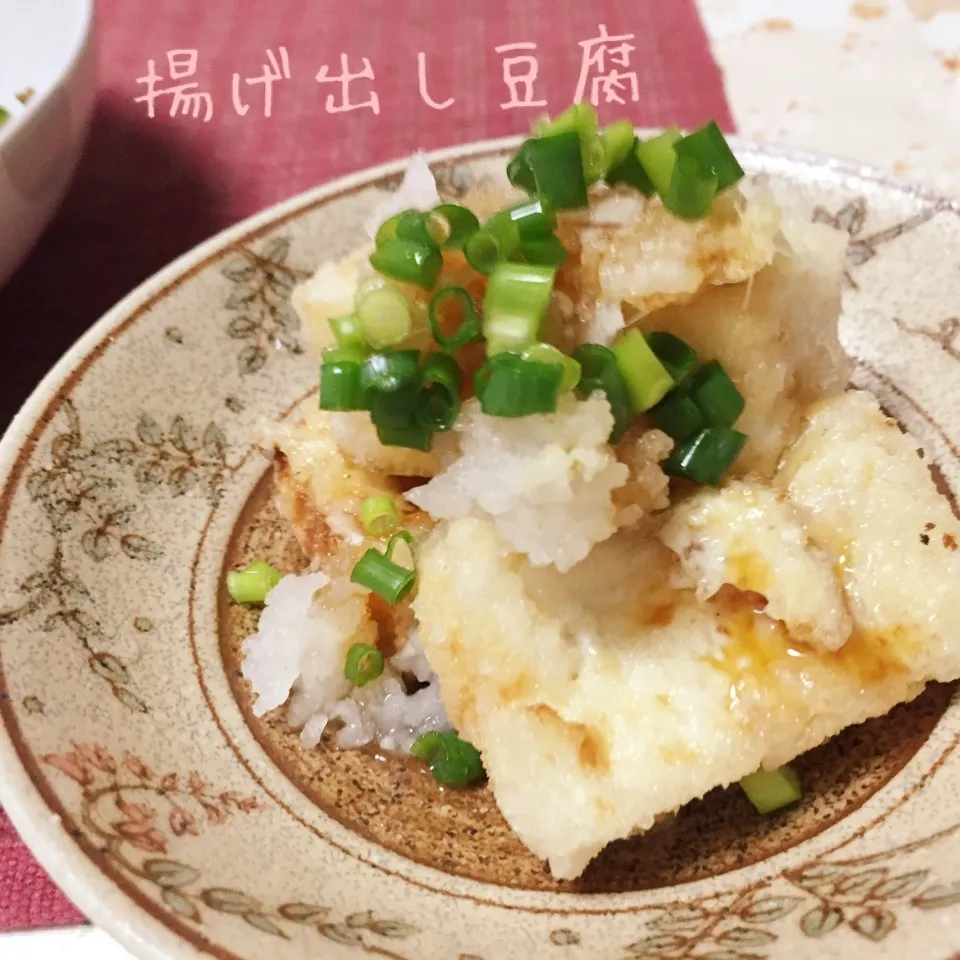 揚げ出し豆腐|じぇじぇさん