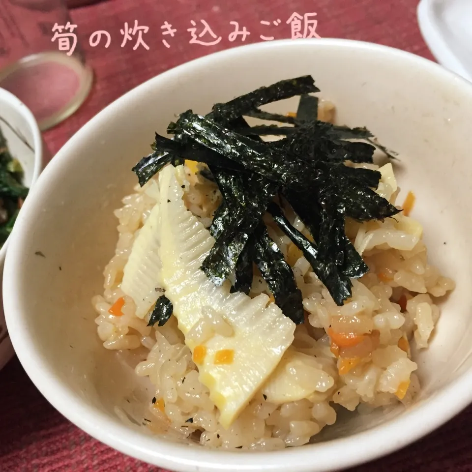 筍の炊き込みご飯|じぇじぇさん