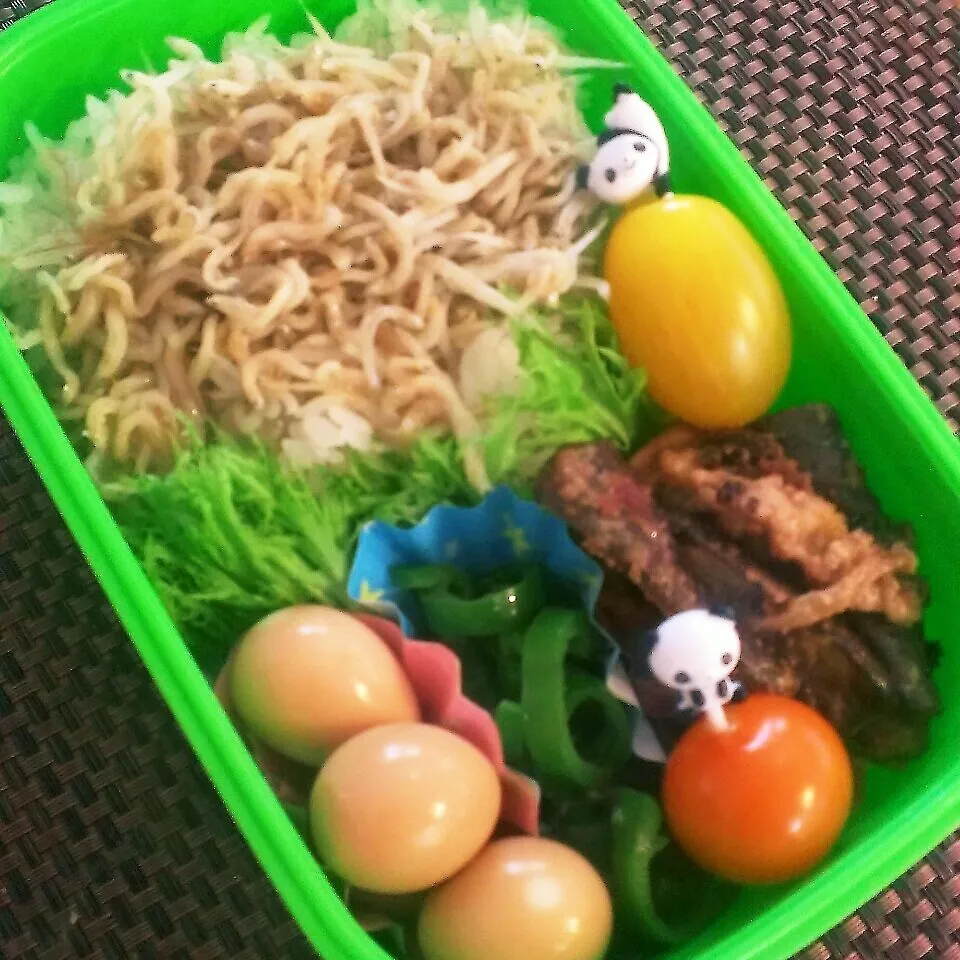 Snapdishの料理写真:☆お弁当:22Mar2015|momomotototokokokoさん