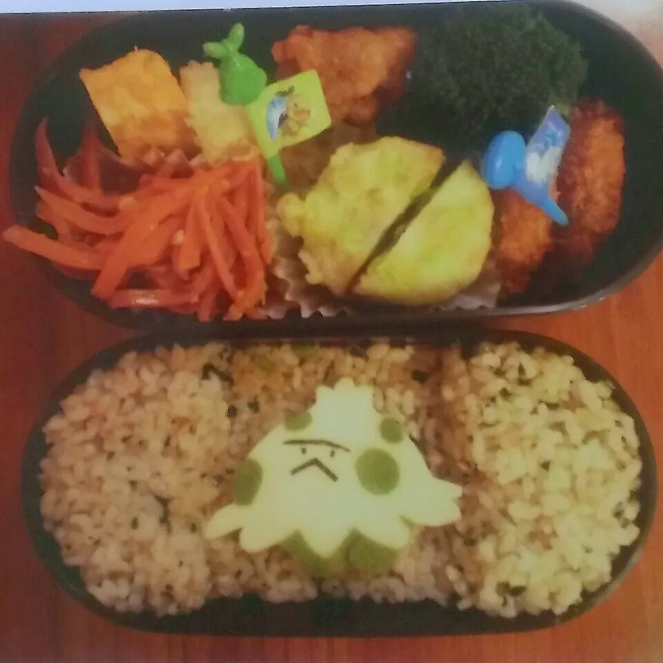 ☆息子の幼稚園時代のお弁当(かれこれ5年前)|momomotototokokokoさん