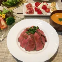 Snapdishの料理写真:結婚記念日ディナー|ゆっこさん