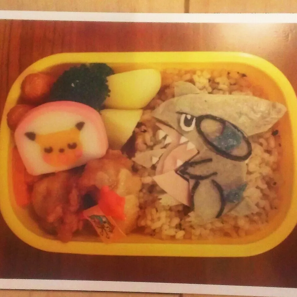 ☆息子の幼稚園時代のお弁当(かれこれ5年前)|momomotototokokokoさん