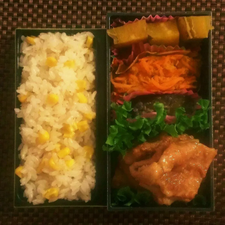 Snapdishの料理写真:☆お弁当:11Mar2015|momomotototokokokoさん