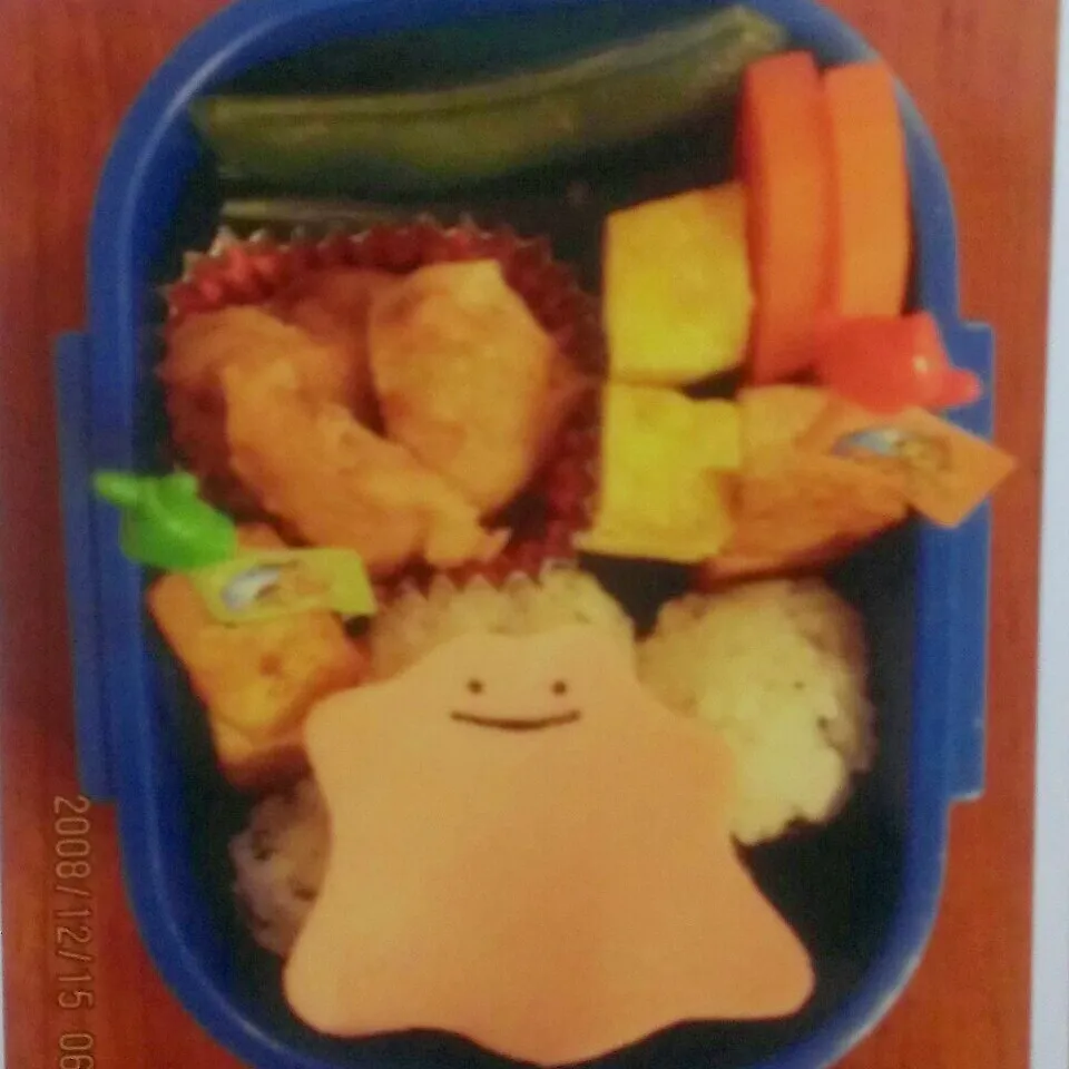 ☆息子の幼稚園時代のお弁当(かれこれ6年前)|momomotototokokokoさん