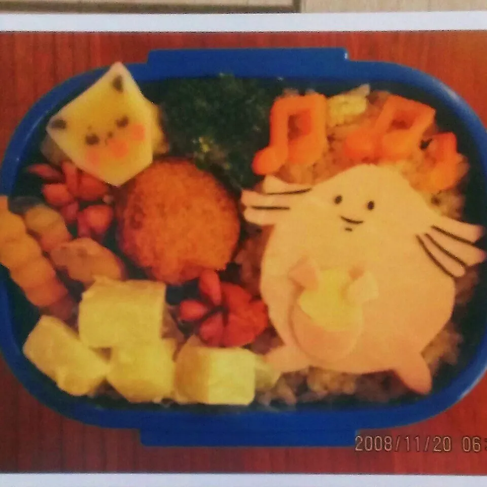 ☆息子の幼稚園時代のお弁当(かれこれ6年前)|momomotototokokokoさん