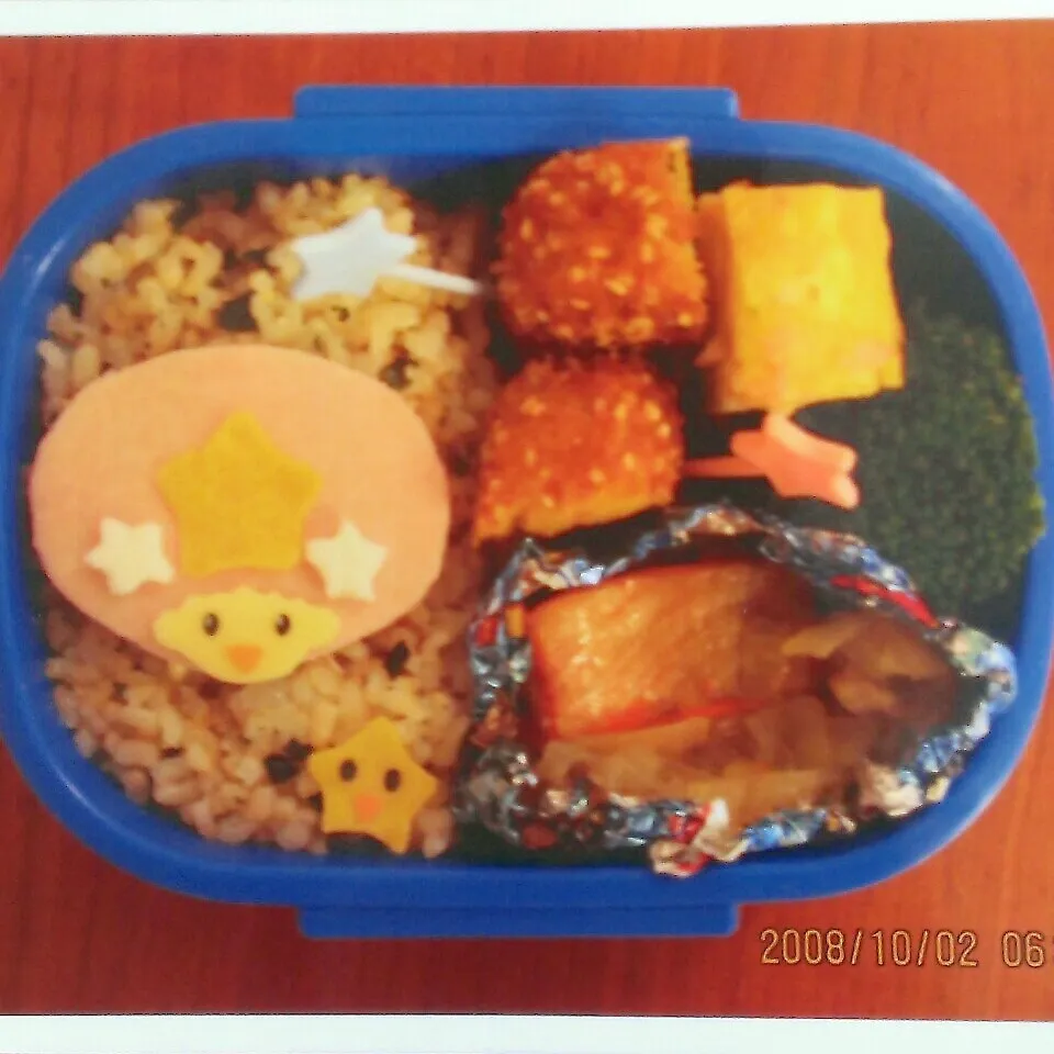 ☆息子の幼稚園時代のお弁当(かれこれ6年前)|momomotototokokokoさん