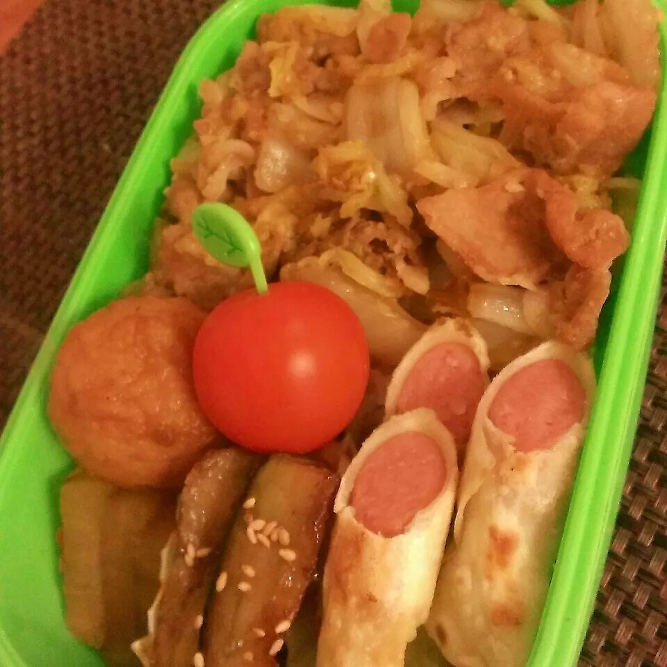 Snapdishの料理写真:☆お弁当:05Dec2014|momomotototokokokoさん