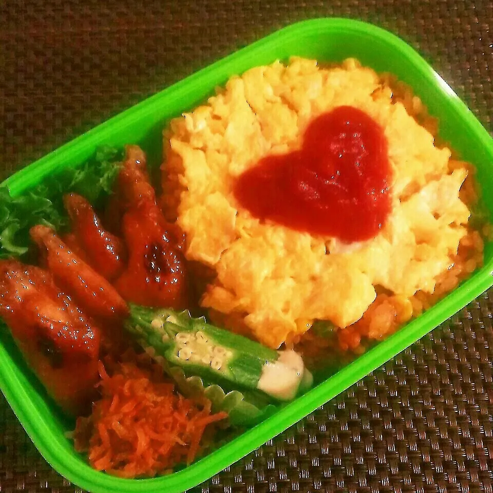 Snapdishの料理写真:☆お弁当:25Nov2014|momomotototokokokoさん