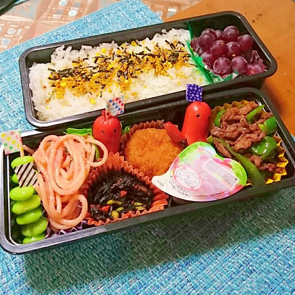 長男君のお弁当🍱|りらさん