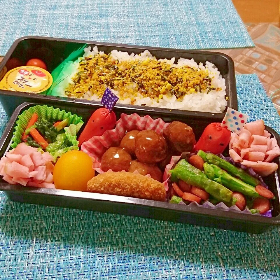 長男君のお弁当🍱|りらさん