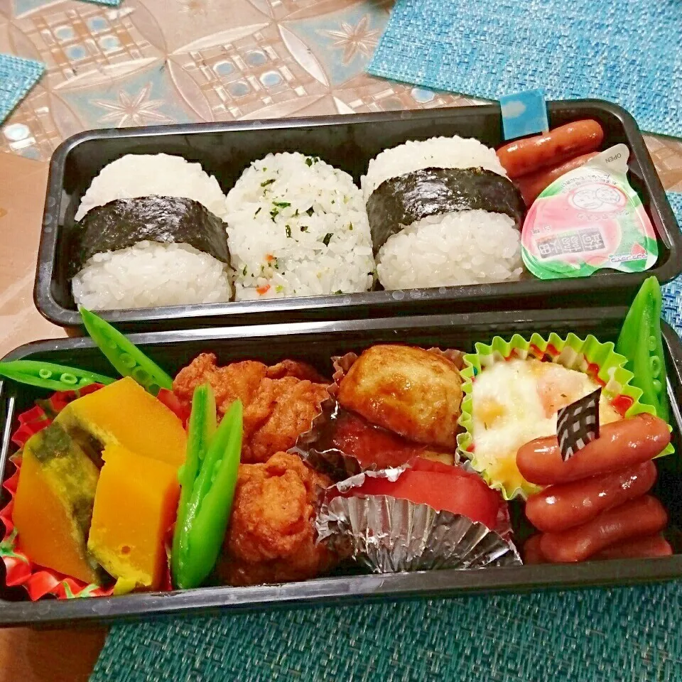 長男君のお弁当🍱|りらさん