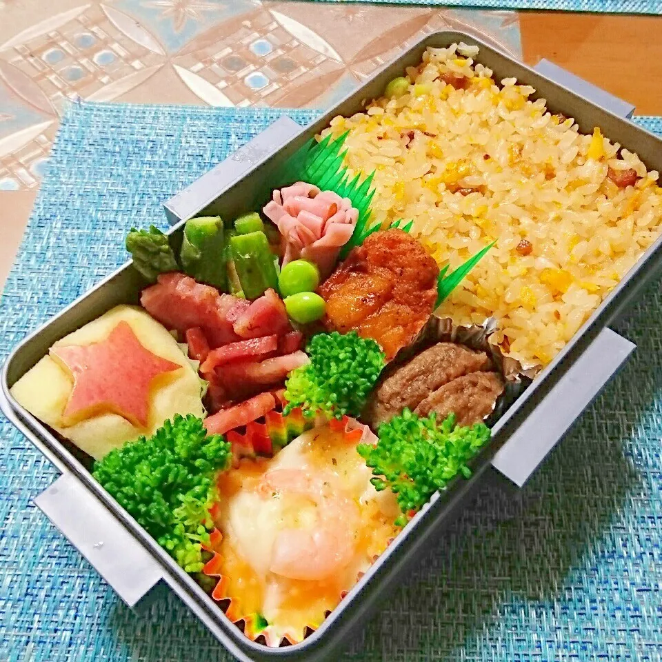 長男君のお弁当🍱|りらさん