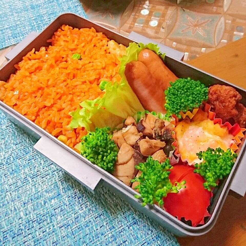 長男君のお弁当🍱|りらさん