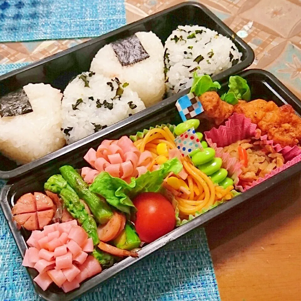 Snapdishの料理写真:長男君のお弁当🍱|りらさん