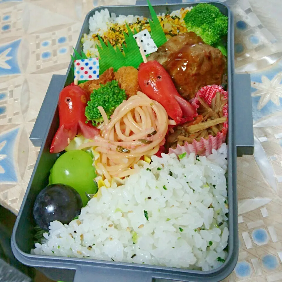 長男君のお弁当🍱|りらさん