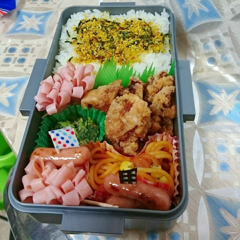 長男のお弁当🍱|りらさん