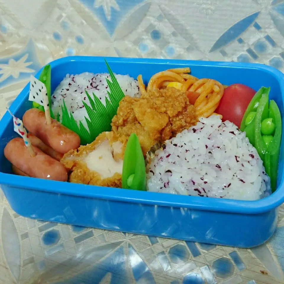 次男君お弁当🍱|りらさん