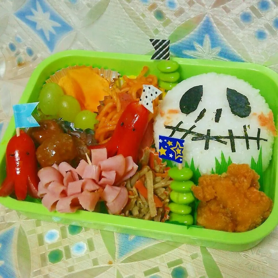 長男ハロウィン🎃弁当🍙|りらさん