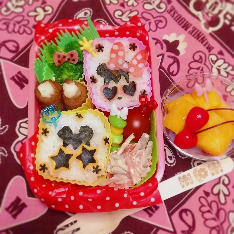 mi→noさんのミニ〜ちゃん弁当♪|Harumiさん