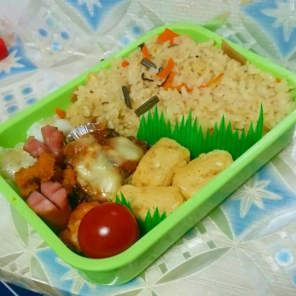 旦那さん夜勤お弁当(*´ω｀*)|りらさん