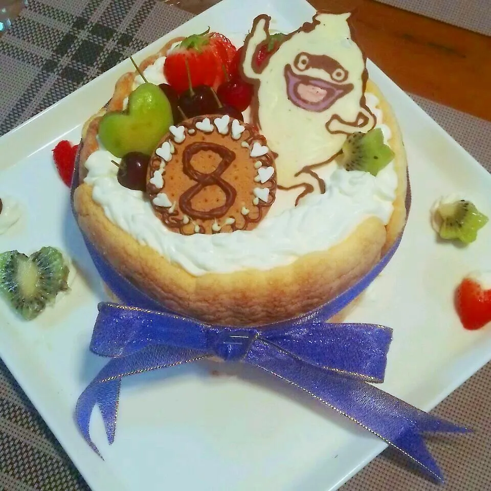 妖怪ウォッチ♪ウィスパーのBirthdaycake(*^^*|りらさん