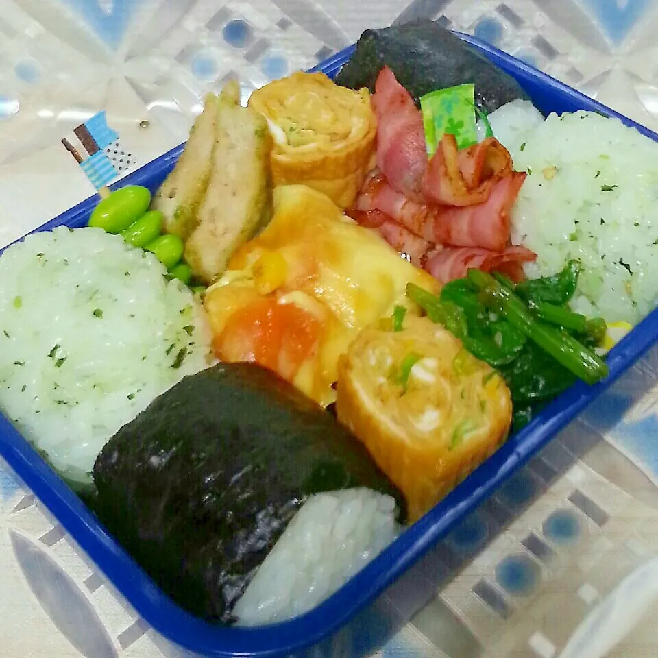 旦那さん夜勤お弁当(*≧∀≦*)|りらさん