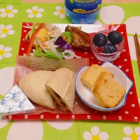 Snapdishの料理写真:朝食（≧∇≦）|Harumiさん