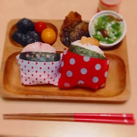 Snapdishの料理写真:天むすランチ♥︎|Harumiさん