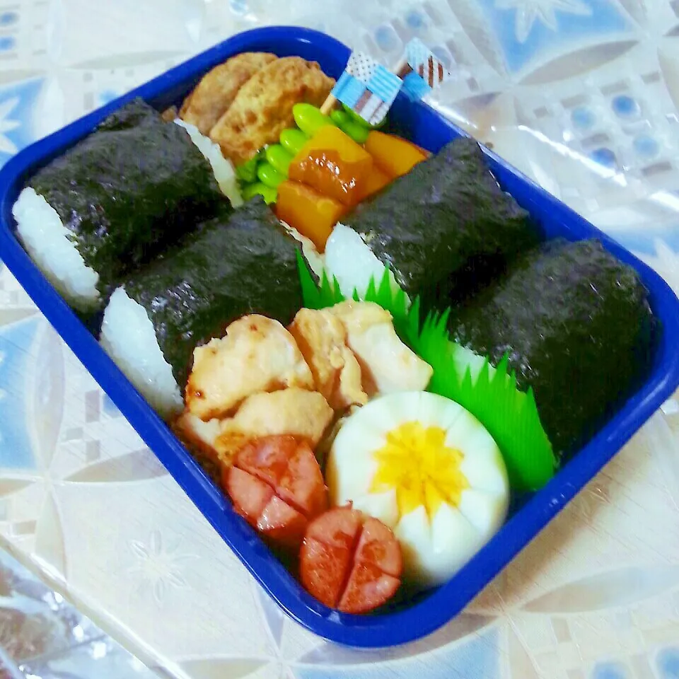 旦那さん夜勤お弁当(*≧∀≦*)|りらさん