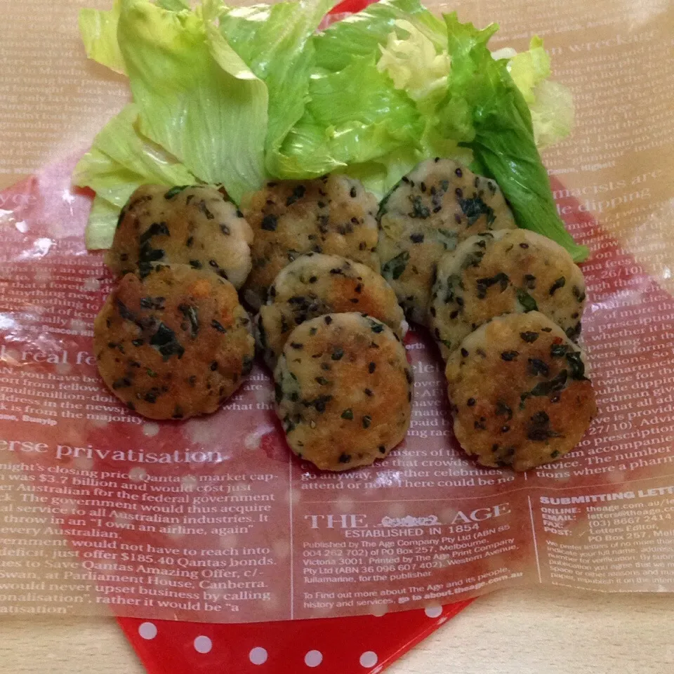 Snapdishの料理写真:ずーうーさんのはんぺん焼き( ^ω^ )真似っこ|Harumiさん