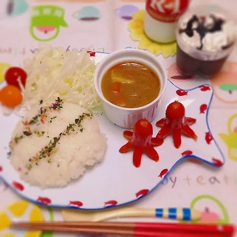 カレーの朝食(o^^o)|Harumiさん