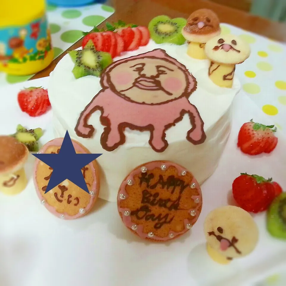 次男君の7歳Birthdaycake☆|りらさん