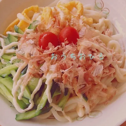 サラダうどん|harutomomamaさん