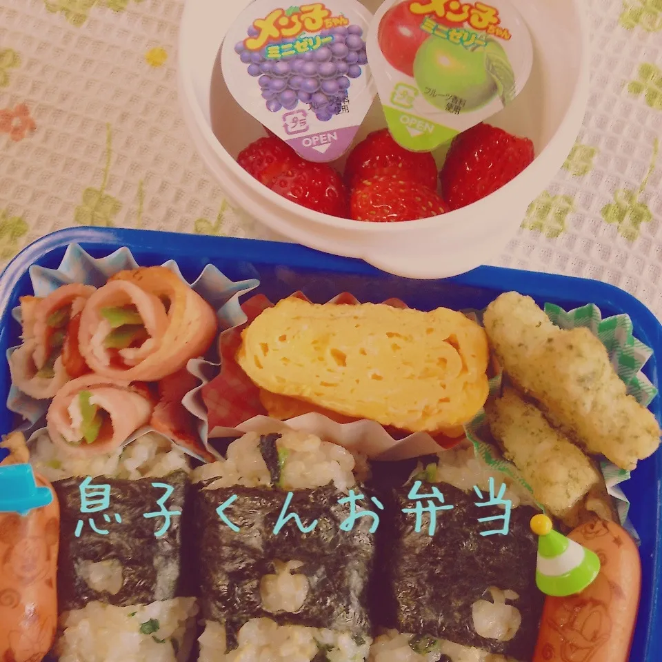 息子くんお弁当|harutomomamaさん