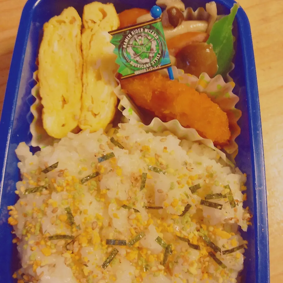 Snapdishの料理写真:息子くんお弁当|harutomomamaさん