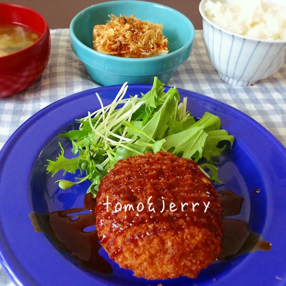 メンチカツ定食|mugiさん