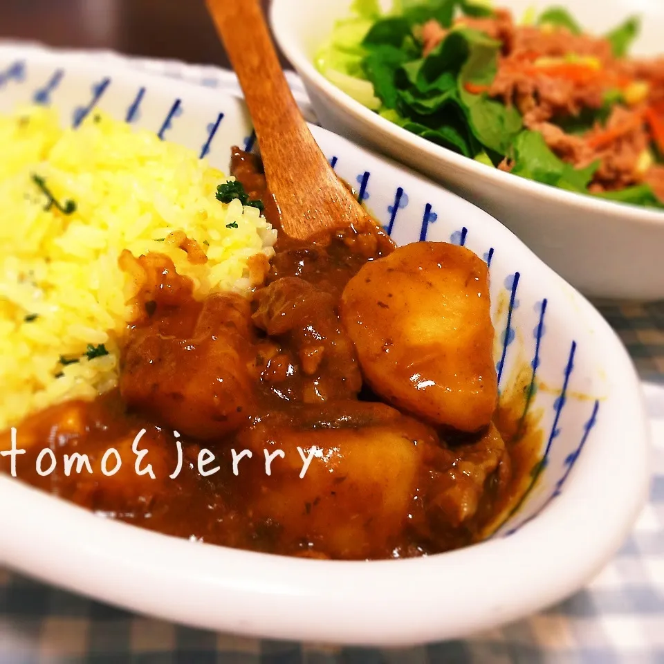 夏だカレーだ！牛すじカレー|mugiさん