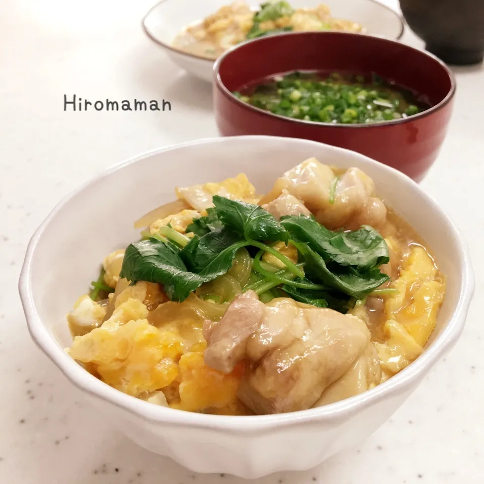 フワトロ♡親子丼ランチ♪|ひろママさん