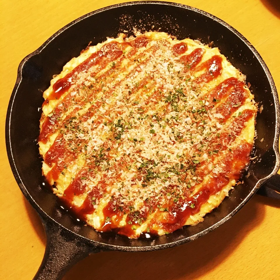 もやしと長芋のチーズ豆腐焼き！|りんごさん